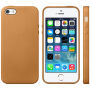 Elegantní kryt na Apple iPhone 5 / 5S / SE (2016) - hnědý