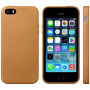 Elegantní kryt na Apple iPhone 5 / 5S / SE (2016) - hnědý