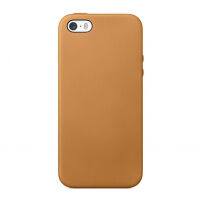 Elegantní kryt na Apple iPhone 5 / 5S / SE (2016) - hnědý