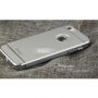 IPAKY elegantní kryt pro iPhone 5 / 5S / SE (2016) - stříbrný