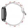 Řemínek se vzorem pro Apple Watch 42mm / 41mm / 40mm / 38mm - srdíčka