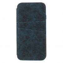 Flipové vintage pouzdro pro iPhone SE (2020/2022) / 8 / 7 - modrá