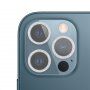 Tvrzené sklo se třpytivými rámečky k ochraně čoček fotoaparátu pro iPhone 12 Pro - stříbrné