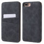 Flipové vintage pouzdro pro iPhone 7 Plus / 8 Plus - šedé