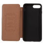 Flipové vintage pouzdro pro iPhone 7 Plus / 8 Plus - šedé