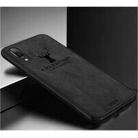 Kryt s textilním povrchem pro iPhone XS / iPhone X - černý