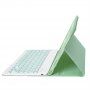 Pouzdro s klávesnicí a prostorem na Apple Pencil pro iPad 10,9" (2022) / 11" (2025) - zelené