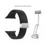 Silikonový řemínek s kovovým magnetickým zapínáním pro Apple Watch 42mm / 41mm / 40mm / 38mm - šedý