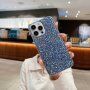Ochranný kryt se třpytivými flitry pro iPhone 11 Pro - modrý