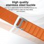 Nylonový řemínek alpský tah pro Apple Watch Ultra 49mm / 46mm / 45mm / 44mm / 42mm - olivovočerný