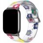 Řemínek se vzorem pro Apple Watch 42mm / 41mm / 40mm / 38mm - květiny