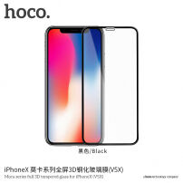 HOCO Moca tvrzené 3D sklo pro iPhone X / XS / 11 Pro - černé
