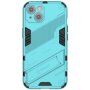 Odolný ochranný kryt se stojánkem pro iPhone 14 - modrý