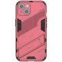 Odolný ochranný kryt se stojánkem pro iPhone 14 - růžový