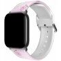 Řemínek se vzorem pro Apple Watch 42mm / 41mm / 40mm / 38mm - králíčci