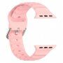 Silikonový řemínek Ocean Ripple pro Apple Watch Ultra 49mm / 46mm / 45mm / 44mm / 42mm - růžový