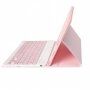 Pouzdro s klávesnicí a prostorem na Apple Pencil pro iPad 10,9" (2022) / 11" (2025) - světle růžové