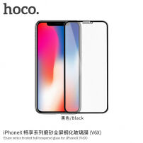 HOCO Enjoy tvrzené sklo pro iPhone X / XS / 11 Pro - černé