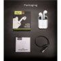 ZEALOT H20 Bluetooth bezdrátová sluchátka s nabíjecím pouzdrem pro Apple zařízení - bílá