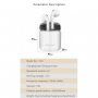 ZEALOT H20 Bluetooth bezdrátová sluchátka s nabíjecím pouzdrem pro Apple zařízení - bílá