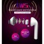 ZEALOT H20 Bluetooth bezdrátová sluchátka s nabíjecím pouzdrem pro Apple zařízení - bílá