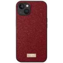 Sulada elegantní třpytivý kryt pro iPhone 14 Plus - červený