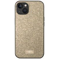 Sulada elegantní třpytivý kryt pro iPhone 14 Plus - zlatý