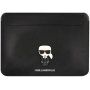 Karl Lagerfeld Saffiano Ikonik obálka pro iPad Pro 12,9" / MacBook do 14" - černá