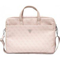 Guess 4G Triangle Logo brašna pro MacBook do 16" - růžová