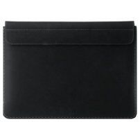 FIXED Oxford kožená obálka s prošíváním pro iPad Pro 12,9" (2015-2017) / MacBook Pro 13" - černá