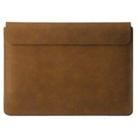 FIXED Oxford kožená obálka s prošíváním pro iPad Pro 12,9" (2015-2017) / MacBook Pro 13" - hnědá