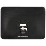 Karl Lagerfeld Saffiano Ikonik obálka pro MacBook do 16" - černá