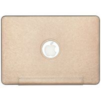 Kožený kryt pro MacBook Pro 14" (A2442) - zlatý