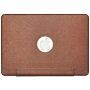 Kožený kryt pro MacBook Pro 14" (A2442) - hnědý