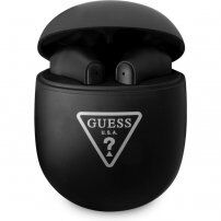 Guess True Wireless Triangle Logo bezdrátová sluchátka pro Apple zařízení - černá