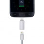 Nabíjecí redukce - Lightning na micro USB - stříbrná