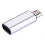 Nabíjecí redukce - Lightning na micro USB - stříbrná