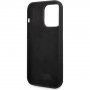 Karl Lagerfeld Choupette silikonový kryt pro iPhone 14 Pro - černý