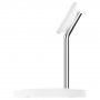 BELKIN BOOST CHARGE PRO 2v1 nabíjecí stojánek 15W s MagSafe pro iPhone / AirPods - bílý