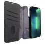 Decoded Detachable Wallet 2v1 odnímatelné flipové pouzdro pro iPhone 14 Pro - černé