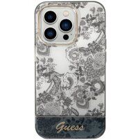 Guess Toile De Jouy kryt pro iPhone 14 Pro Max - šedý