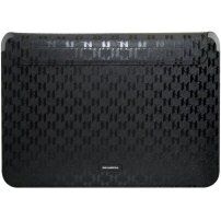 Karl Lagerfeld Saffiano Monogram obálka pro iPad do 13" / MacBook do 14" - černá