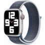 Originální Apple provlékací sportovní řemínek pro Apple Watch 42mm / 41mm / 40mm / 38mm - bouřkově modrý