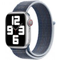 Originální Apple provlékací sportovní řemínek pro Apple Watch 42mm / 41mm / 40mm / 38mm - bouřkově modrý