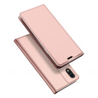 Dux Ducis flipové pouzdro pro iPhone XR - růžovozlaté