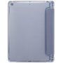 Smart pouzdro se stojánkem a prostorem na Apple Pencil pro iPad 10,2" (2019-2021) - modrošedé