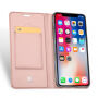 Dux Ducis flipové pouzdro pro iPhone XR - růžovozlaté