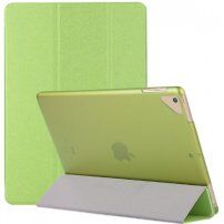 Hedvábné pouzdro s funkcí uspání pro iPad 10,2" (2019-2021) / Air 3 (2019) / Pro 10,5" - zelené