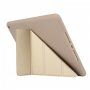 Pouzdro s origami stojánkem pro iPad 10,2" (2019-2021) - zlaté