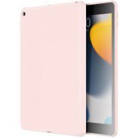 MUTURAL matný silikonový kryt pro iPad 10,2" (2019-2021) - růžový